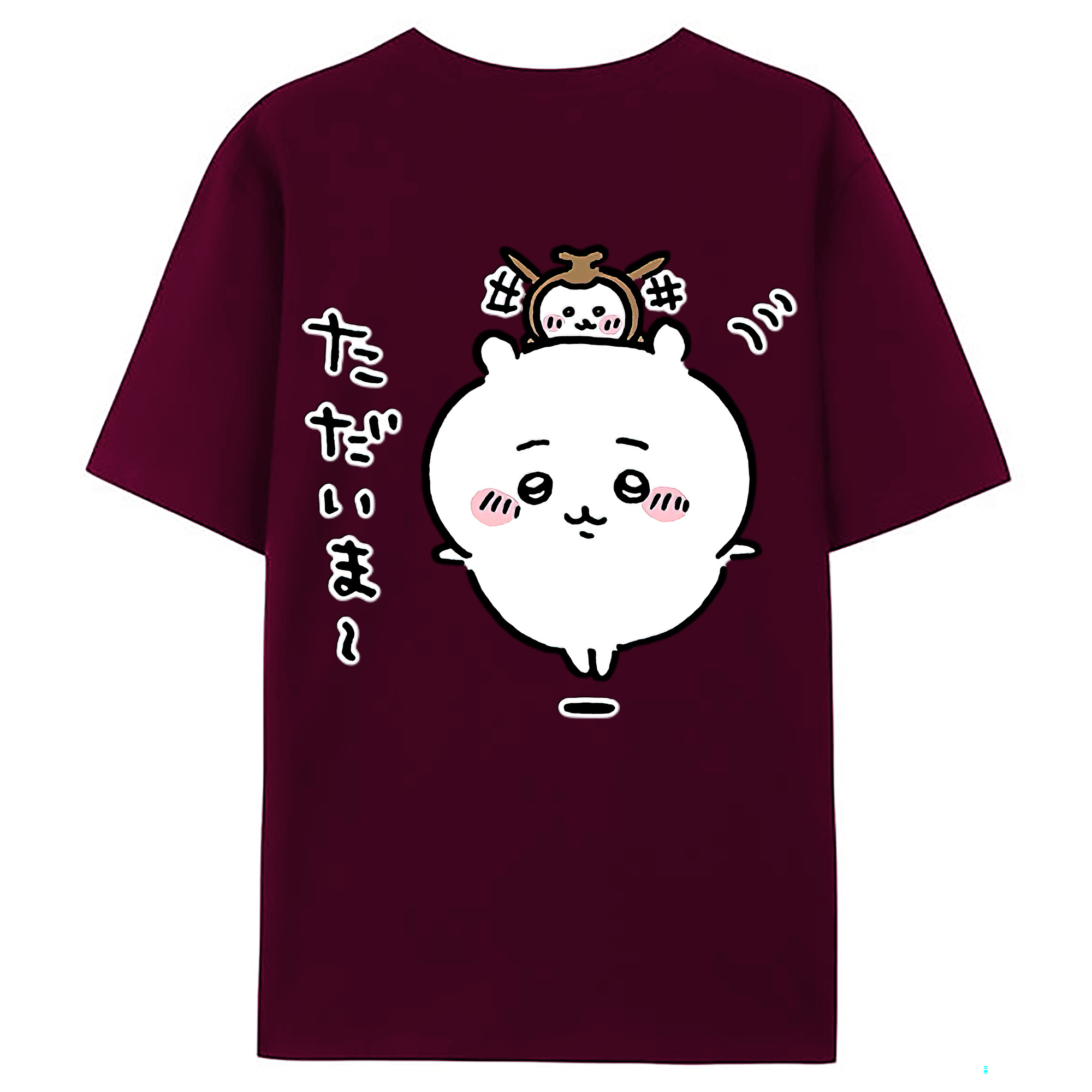 （画像用） ちいかわ ちいかわ Chii-kawa chiikawa レディース半袖Tシャツ(バックプリント)